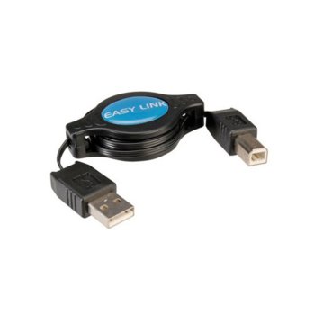 Кабел ROLINE 11.99.8812, USB A(м) към USB B(м), 1.2m, черен | JAR Computers ROLINE USB A(м) към USB B(м) 1.2m 11.99.8812