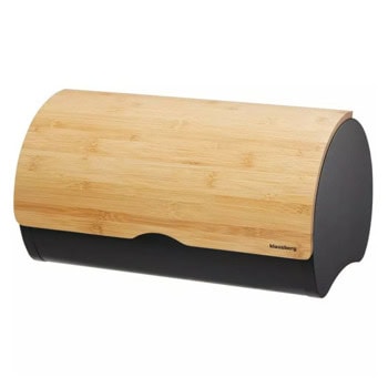 Кутия за хляб Klausberg KB 7712, бамбук, черна | JAR Computers Кутия за хляб Klausberg KB 7712