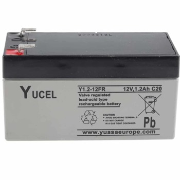 Акумулаторна батерия Yuasa Yucel Y1.2-12, 12V, 1.2Ah, VRLA image