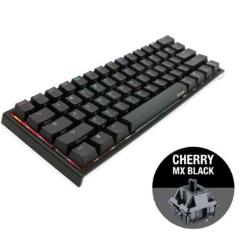 Ducky One 2 Mini RGB, Cherry MX Black