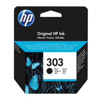 Касета HP 303 Black Ink Cartridge T6N02AE | JAR Computers Касета HP 303 Black Ink Cartridge T6N02AE