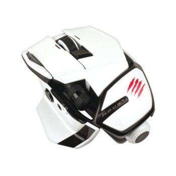 MadCatz M.O.U.S. 9 Gloss White