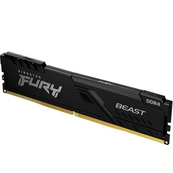 Памет 8GB DDR4 3200MT/s, Kingston FURY BEAST (KF432C16BB/8), 1.35V | JAR Computers Kingston KF432C16BB/8