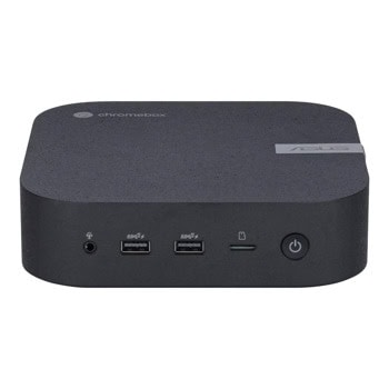 Мини компютър Asus CHROMEBOX5-SC002UN (90MS02N1-M00180), петядрен Intel Celeron 7305 1.1GHz, 4GB DDR4, 128GB SSD NVMe, 1x Thunderbolt 4, 4x USB 3.2 Gen 2 Type-A, ChromeOS | JAR Computers Asus ChromeBox 5 90MS02N1-M00180