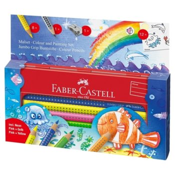 Faber-Castell Моливи Jumbo Grip 8 броя