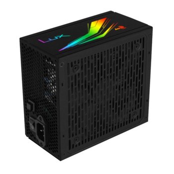 Захранване AeroCool LUX RGB (ACPB-LX65AEC.11), 650W, Active PFC, 80+ Bronze, 120 mm вентилатор, RGB подсветка | JAR Computers AeroCool LUX RGB 650W Bronze ACPB-LX65AEC.11