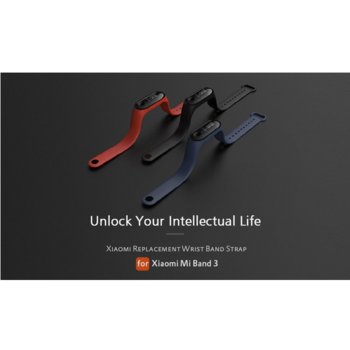 Xiaomi Silicone band for Xiaomi Mi Band 3/4 red