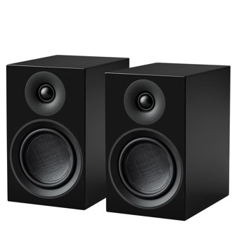 Тонколони Pro-Ject Speaker Box 5 E Carbon, 2.0, басрефлексни, черни, 65-20 000 Hz честотен диапазон | JAR Computers Тонколони Pro-Ject Speaker Box 5 E Carbon черен