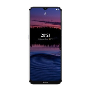 Смартфон Nokia G10 (син), поддържа 2 sim карти, 6.52" (16.56 cm) IPS дисплей, осемядрен Helio G25 2.0 GHz, 3GB RAM, 32GB Flash памет (+ microSD слот), 13.0 + 2.0 + 2.0 & 8.0 Mpix камера, Android, 194 g | JAR Computers Nokia G10 DS NIGHT 3/32