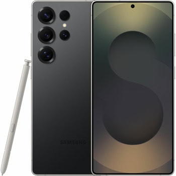 Смартфон Samsung Galaxy S25 Ultra (черен), поддържа 2 SIM карти, 6.9" (17.52 cm) Dynamic LTPO AMOLED 2X 120Hz дисплей, осемядрен Snapdragon 8 Elite 4.32 GHz, 12GB RAM, 256GB Flash памет, 200 + 10 + 50 + 50 & 12 Mpix камери, Android, One UI | JAR Computers Samsung Galaxy S25 Ultra 256GB Black SM-S938BZKDEU