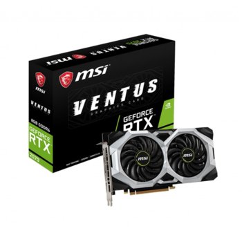 Видео карта Nvidia RTX 2070, 8GB, MSI Ventus, GDDR6, 256 bit, DisplayPort, HDMI | JAR Computers MSI GeForce RTX 2070 Ventus 8GB