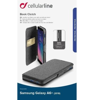 Калъф Book Clutch за Samsung Galaxy A6+ 2018