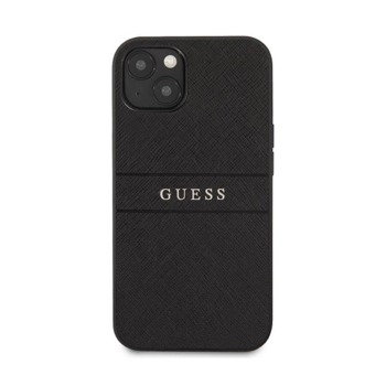 Guess Saffiano PU Leather Hard Case GUHCP13SPSASBB