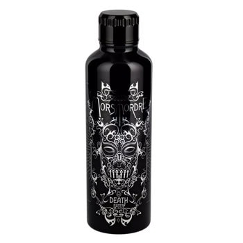 Бутилка за вода Paladone Harry Potter: Death Eater - Metal Water Bottle, 500 мл, черна | JAR Computers Paladone Harry Potter: Death Eater PP14518HP
