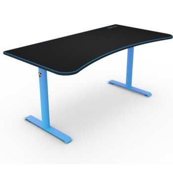 Компютърно бюро Arozzi, Arena Blue, текстилно покритие, черно/синя | JAR Computers Arozzi Arena Blue (AR-ARENA-Blue)