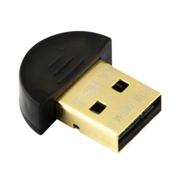 Адаптер VCom DU115, Bluetooth 4.0, до 3Mbps, обхват до 20м, черен | JAR Computers VCom DU115