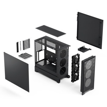 fractal design pop 2 air solid black fd-c-poa2a-01 | JAR Computers fractal design pop 2 air solid black fd-c-poa2a-01