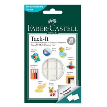 Самозалепваща гума Faber-Castell Tack-It, 50 g | JAR Computers Faber-Castell Самозалепваща гума Tack-It 50 g