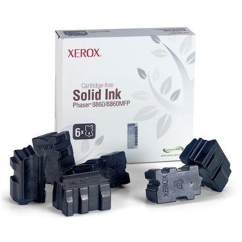 МАСТИЛО ЗА XEROX ColorStix ЗА PHASER 8660/8860MFP - ink 6 Black Sticks - P№ 108R00820 - заб.: 14000k image