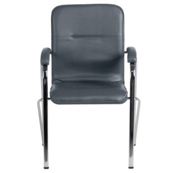 Посетителски стол Samba - тъмносиво SC