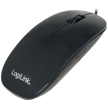 LogiLink Mouse Optical black flat ID0063