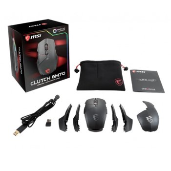 MSI CLUTCH GM70 + Gaming Shield Mousepad