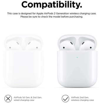 Elago Airpods Silicone Hang Case EAP2SC-HANG-PE