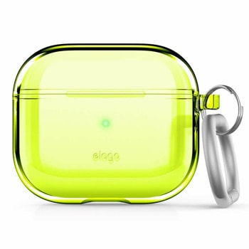 Clear Hang Case за Apple AirPods 3 жълт