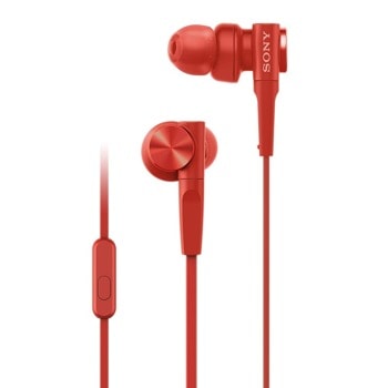 Sony Headset MDR-XB55AP, Red
