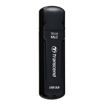 Памет 16GB USB Flash Drive, Transcend JetFlash 750, USB 3.0, черна | JAR Computers Transcend 16GB JETFLASH 750, USB 3.0, black