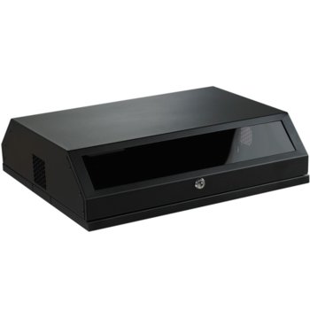 Комуникационен шкаф MIRSAN MR.SLM.01 Slim Type, 537 x 472 x 146 мм, D=475 мм / 8U (3U+5U), черен, за стена/под/таван, Slim Type | JAR Computers MIRSAN MR.SLM.01 Slim Type