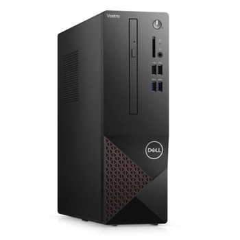 Настолен компютър Dell Vostro 3681 SFF (N510VD3681EMEA01_2101_UBU), осемядрен Comet Lake Intel Core i7-10700 2.9/4.8 GHz, 8GB DDR4, 512GB SSD, 4x USB 3.2, Linux | JAR Computers Dell Vostro 3681 SFF N510VD3681EMEA01_2101_UBU