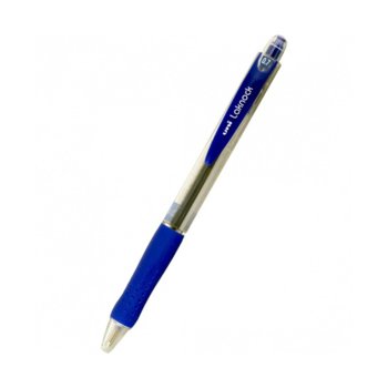 Химикалка UNI SN-100(07), син цвят на писане, 0.7 mm, прозрачна, цената е за 1бр. (продава се в опаковка от 12 бр.) | JAR Computers UNI SN-100(07), Blue