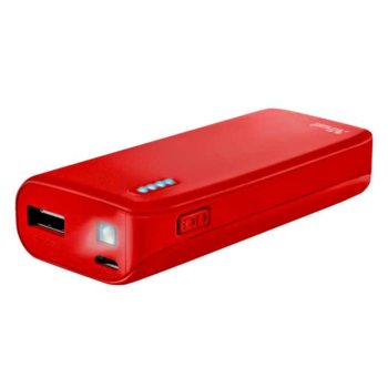 HP Ink Tank 315 + Primo Power Bank 4400 Matte Red