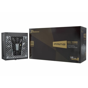 Захранване Seasonic PRIME GX-1000, 1000W, Active PFC, Gold 80+, 120mm вентилатор | JAR Computers Seasonic PRIME GX-1000