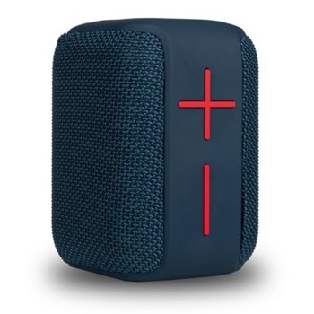 Тонколона NGS Roller Coaster blue, 1.0, 10W, Bluetooth, AUX, синя, до 8ч. време на работа, слот за SD карта, IPX6 водоустойчива | JAR Computers NGS Roller Coaste синя