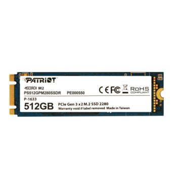 Patriot 512GB M.2 2280 PS512GPM280SSDR