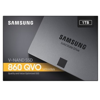 SSD Samsung 860 QVO 1TB SATA III MZ-76Q1T0BW