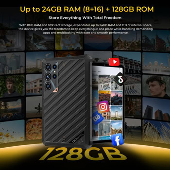 Oukitel RT11 5G 128GB/8GB Black