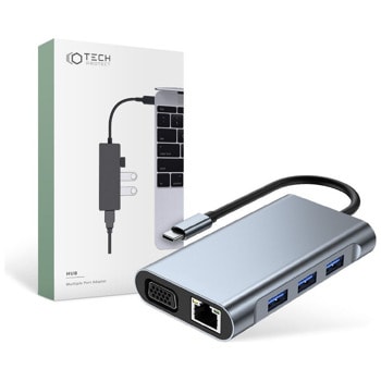 Tech-Protect USB-C Hub 7-in-1 v6 57064