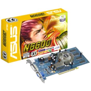 GF 6600, 256MB Asus N6600/TD AGP8x TV Out