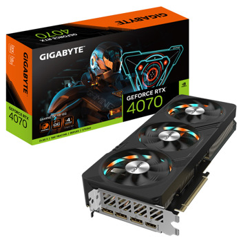 Видео карта Nvidia GF RTX 4070, 12GB, Gigabyte Gaming V2 OC, PCI-E 4.0, GDDR6X, 192-bit, DisplayPort, HDMI | JAR Computers Gigabyte GeForce RTX 4070 GAMING OC V2