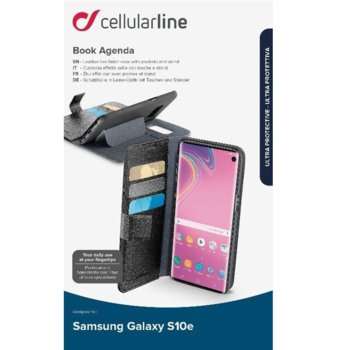 Cellular Line Book Agenda Samsung Galaxy S10e blk