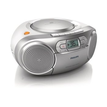 CD радиокасетофон, Philips AZ127, CD, касета, радио, MP3-link, 2x1W | JAR Computers Philips CD (AZ12)