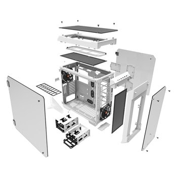 Thermaltake View 71 TG ARGB Snow CA-1I7-00F6WN-00