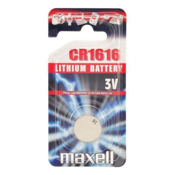 Батерия литиева Maxell CR-1616, 3V, 1бр. | JAR Computers Батерия литиева MAXELL CR-1616, 3V, 1бр.