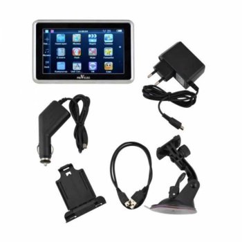 PRIVILEG 43T, 4.3" (10.9 cm) широко-екранен сензорен екран, 4GB & MicroSD слот, BG карти | JAR Computers PRIVILEG 43T 4.3 BG карти