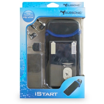 Калъф в комплект със слушалки и поставка за игри Subsonic iStart, за PS Vita | JAR Computers Комплект аксесоари Subsonic SA5004 iStart