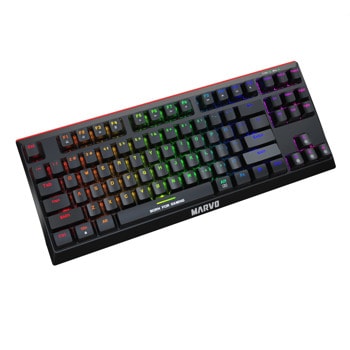 Клавиатура Marvo KG953, гейминг, Anti-Ghosting, RGB подсветка, черна, USB image