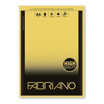 Копирен картон Fabriano, A4, 160 g/m2, кедър, 50 листа | JAR Computers Fabriano A4, 160 g/m2, кедър, 50 листа